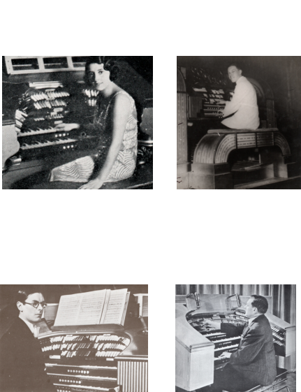 Ena Baga                                            George Blackmore     Reginald Porter-Brown                    Reginald Foot Les grands organistes de cinéma